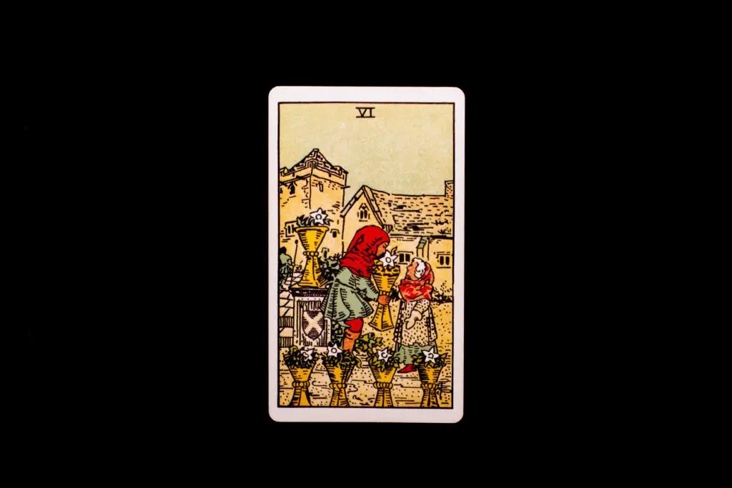 Six of cups - Rider Waite